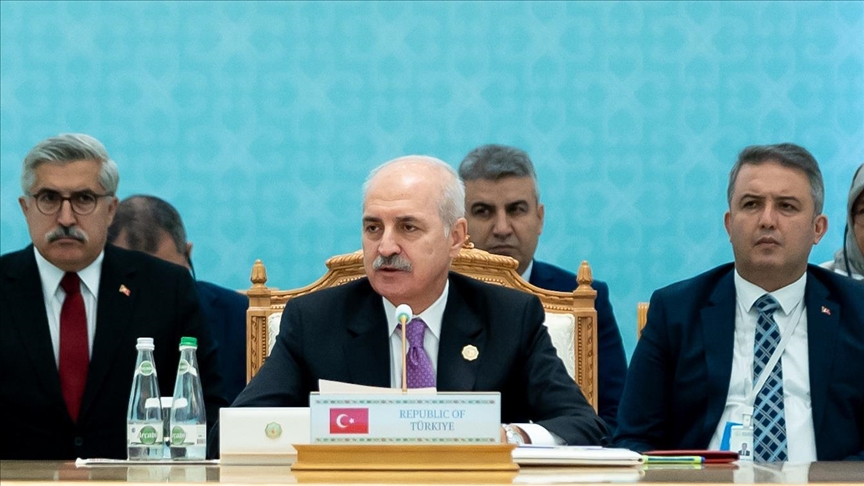 Turkish parliament speaker calls for new global system at international forum in Turkmenistan