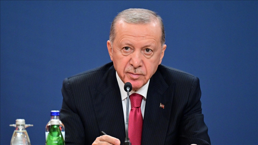 Turkish president thanks global figures for raising awareness on Gaza