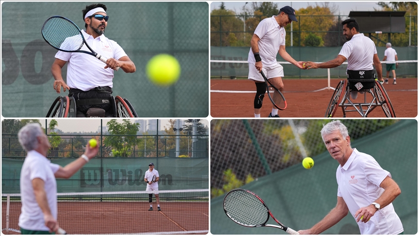 Ankara'da "Diplomatik Tenis Günü" turnuvası düzenlendi