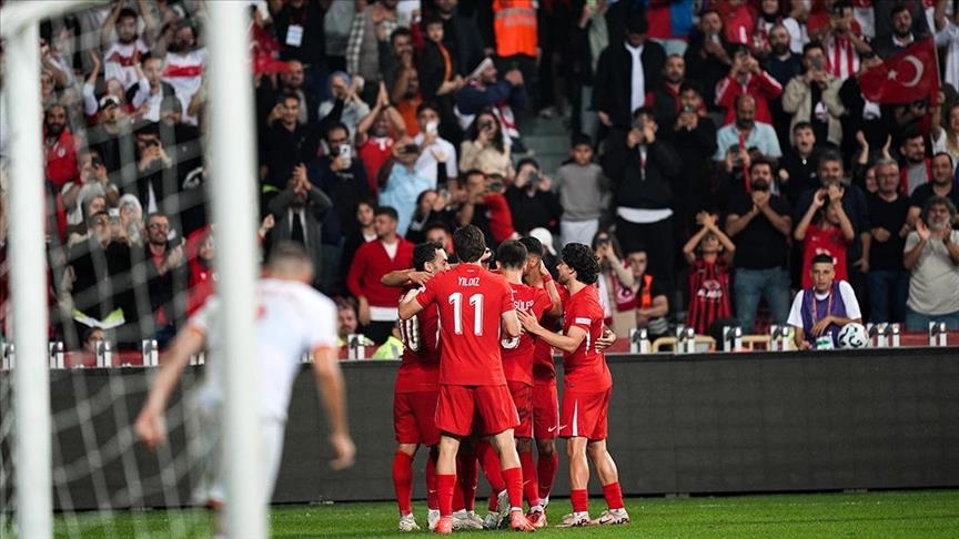 Türkiye secures narrow win against Montenegro in Nations League Türkiye secures narrow win against Montenegro in Nations League