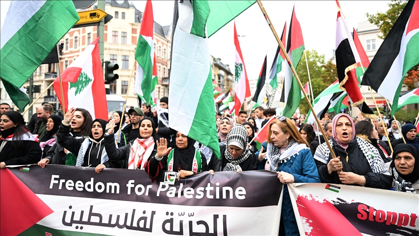 Protests against Israeli attacks on Gaza, Lebanon held across Europe
