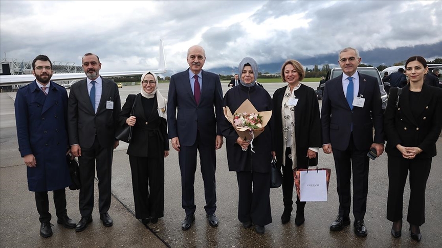 TBMM Başkanı Kurtulmuş, İsviçre'de