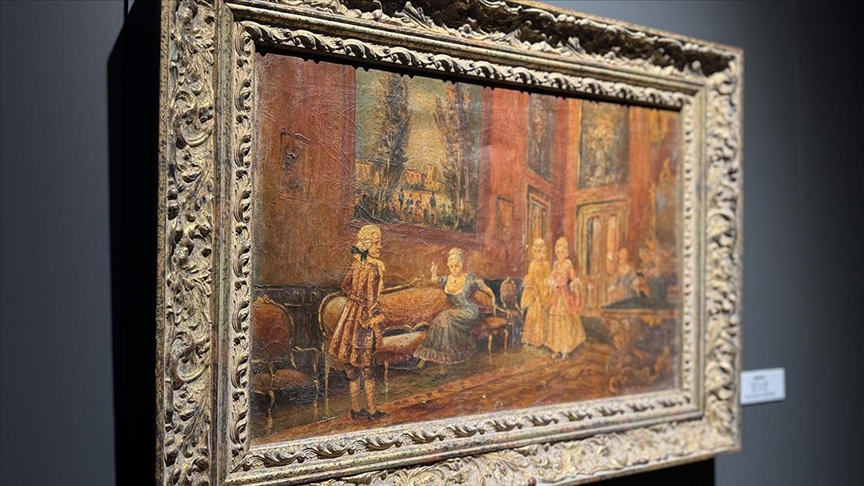 İtalyan ressamların eserleri Adıyaman'da sergileniyor