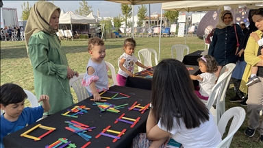 "Diyarbakır Kültür Yolu Festivali"nde çocuklar bilim, sanat ve eğlenceye doyuyor