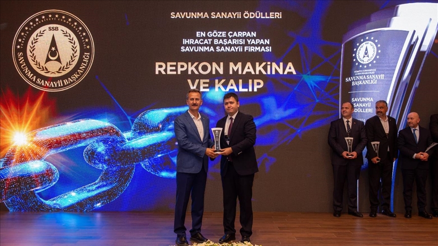 Turkish manufacturer recognized for international success in defense and aerospace exports