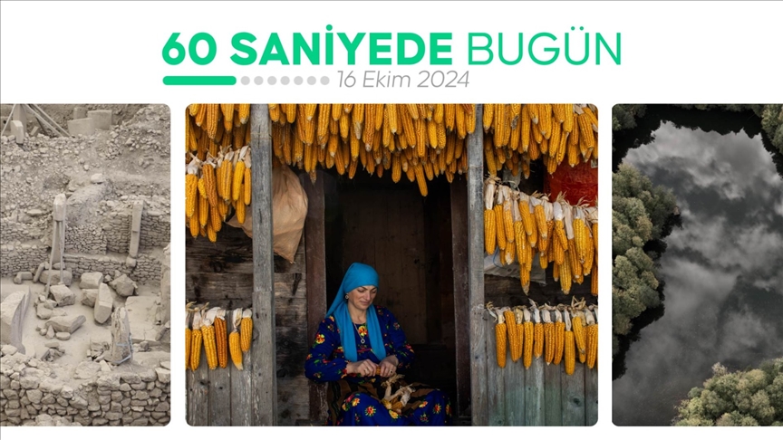 60 saniyede bugün (16 Ekim 2024)