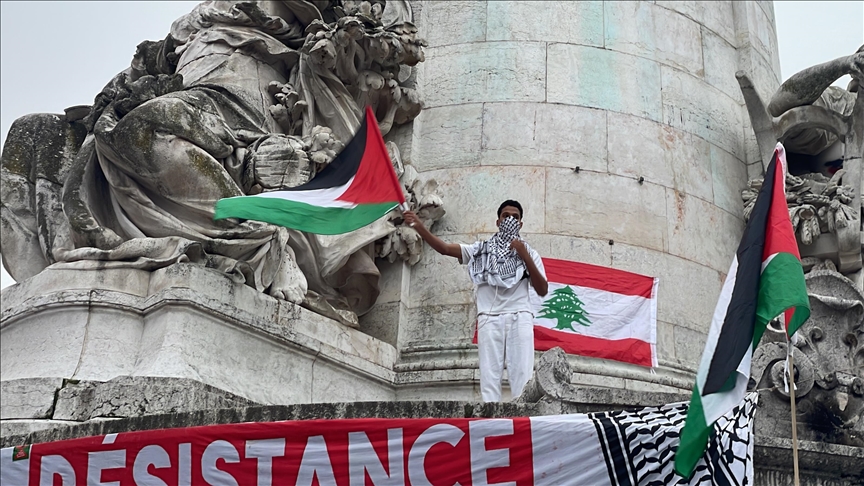 Paris demonstration demands end to Gaza genocide as Israeli attacks continue Paris demonstration demands end to Gaza genocide as Israeli attacks continue