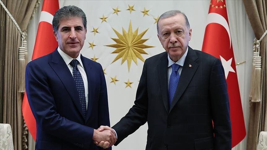 Turkish president receives head of Iraq's Kurdish Regional Government