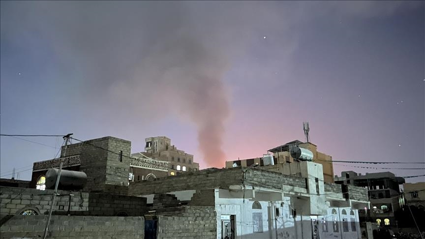 US, UK air forces carry out 15 airstrikes on Yemeni capital Sanaa, Saada province