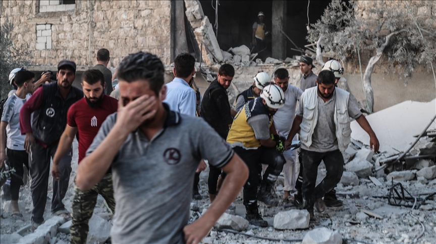 Death toll rises to 10 in Russian airstrikes on Idlib; 32 injured