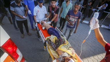 At least 10 Palestinians killed in Israeli attack on house in central Gaza Strip