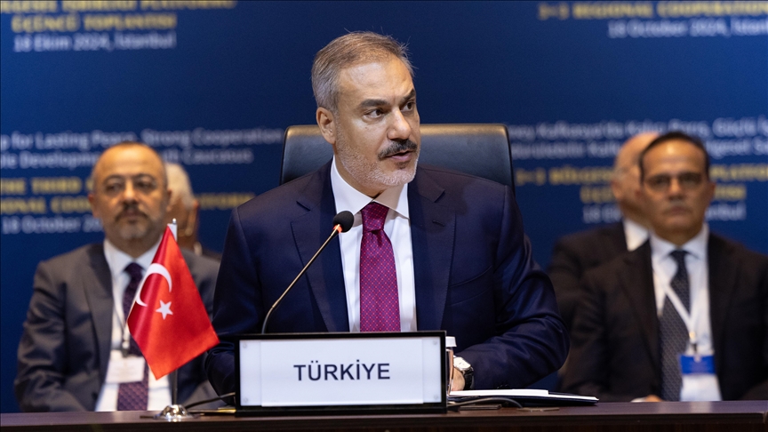 South Caucasus meeting based on sense of regional ownership: Turkish foreign minister