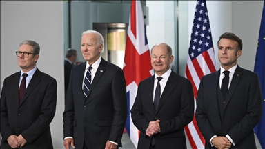 Biden meets with European allies in Berlin