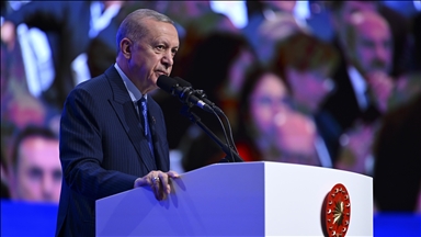 Turkish president vows continued support for Palestinians' struggle for 'freedom, dignity'