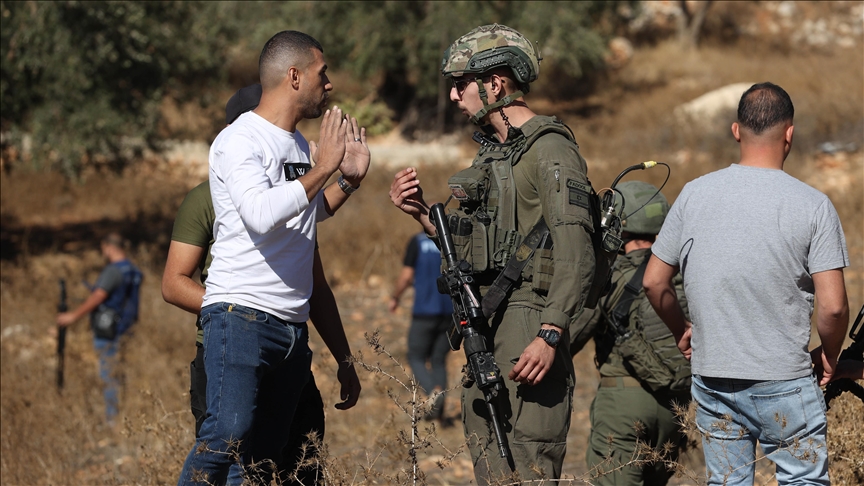 Izraelske snage koriste šok bombe da otjeraju palestinske uzgajivače maslina na Zapadnoj obali