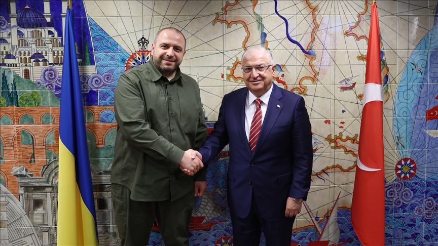 Turkish national defense minister meets Ukrainian foreign minister