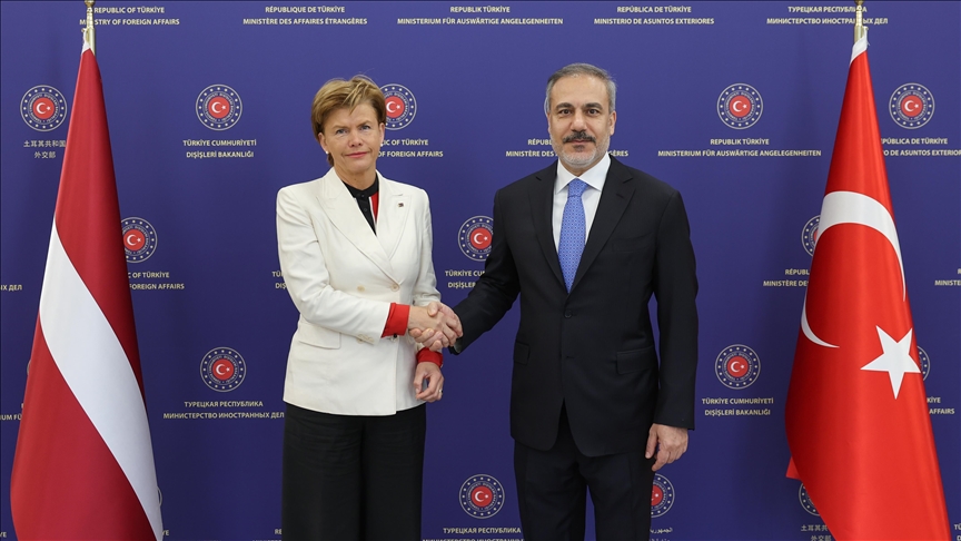 Türkiye, Latvia to strengthen defense industry cooperation: Turkish foreign minister