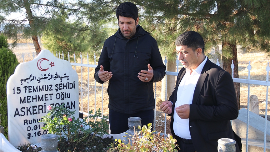Şehit oğlundan "FETÖ mensuplarının kökü kurutulmadıkça acımız bitmez" mesajı