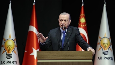 Erdogan appelle à renforcer le "front intérieur" de la Türkiye "alors que la région traverse une période douloureuse"  