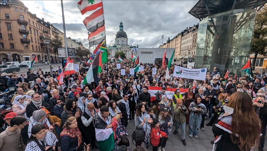 Palestinian groups support Swedish politician facing axe from his Left Party for slamming Israel