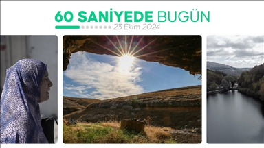 60 saniyede bugün (23 Ekim 2024)