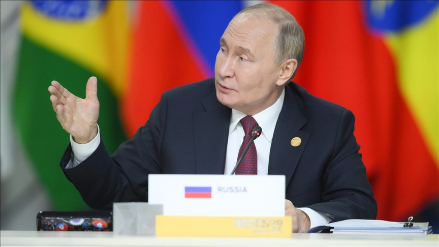 Correct historical injustices against Palestinians, Russian President Putin says at BRICS summit