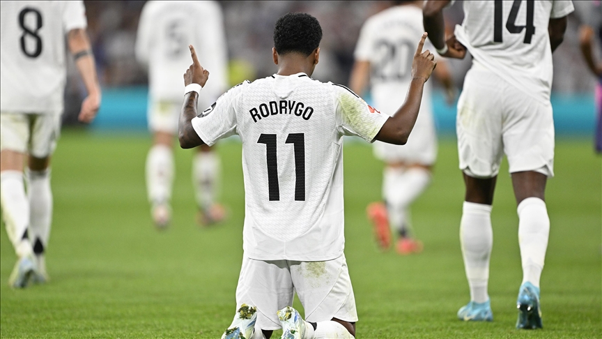 Real Madrid's Rodrygo suffers right thigh injury