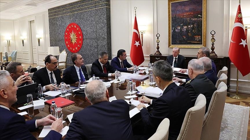 Turkish President Erdogan holds security meeting after Ankara terror attack