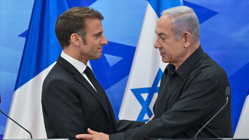 Macron'dan Netanyahu'ya "medeniyet" mesajı: Barbarlık ekerek, medeniyet savunulmaz