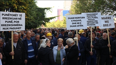 Priština: Protest radnika Kosovske energetske korporacije