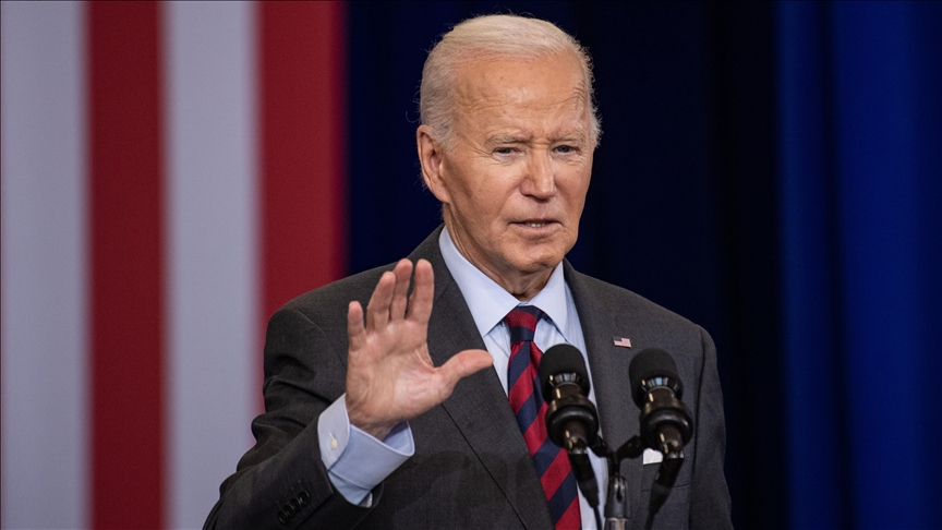 Pro-Palestine protestors interrupt Biden's speech in Arizona 