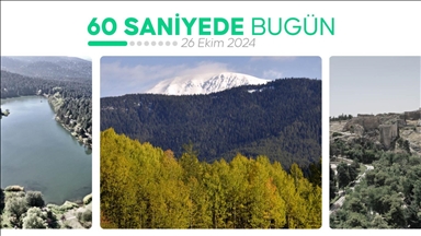 60 saniyede bugün (26 Ekim 2024)