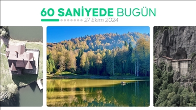 60 saniyede bugün (27 Ekim 2024)