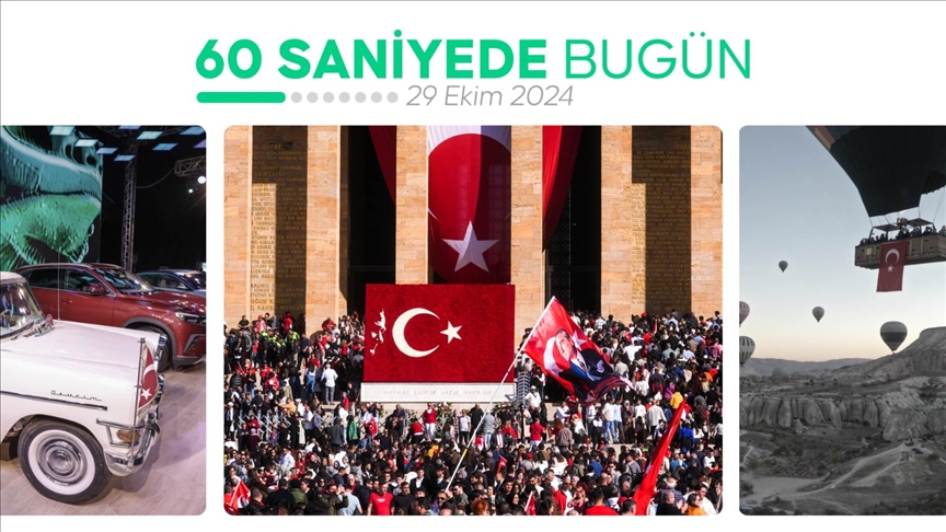 60 saniyede bugün (29 Ekim 2024)