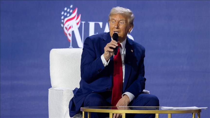 'I’m not a Nazi,' Trump says at campaign rally in Georgia after Harris calls him a fascist