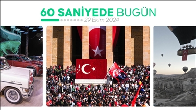 60 saniyede bugün (29 Ekim 2024)