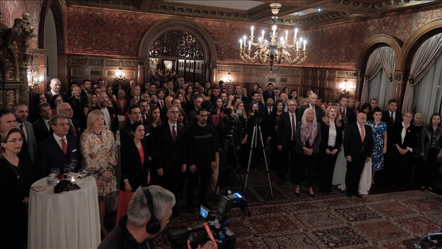 Turkish Embassy in US Capital Marks 101st Republic Day