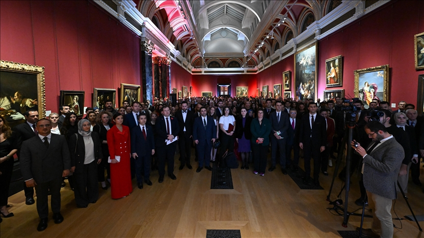 Turkey's 101st Republic Day celebrated at the National Gallery in London