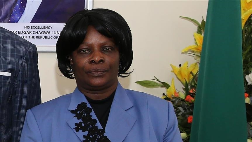 Former Zambian 1st lady arrested on property-related, money laundering charges