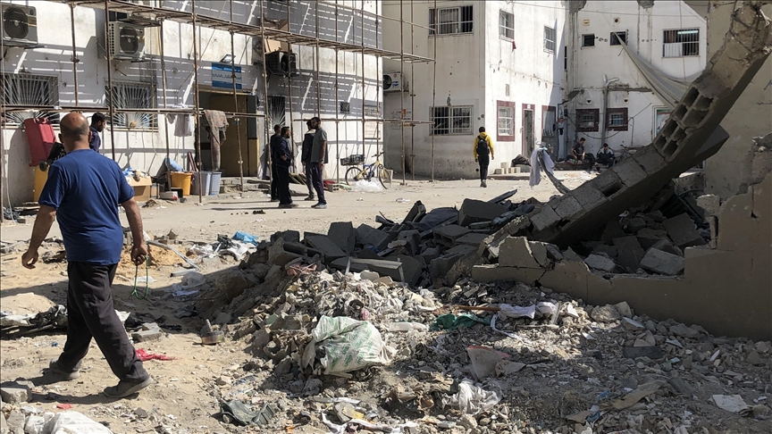 UN reports recently delivered medical supplies bombed in northern Gaza hospital