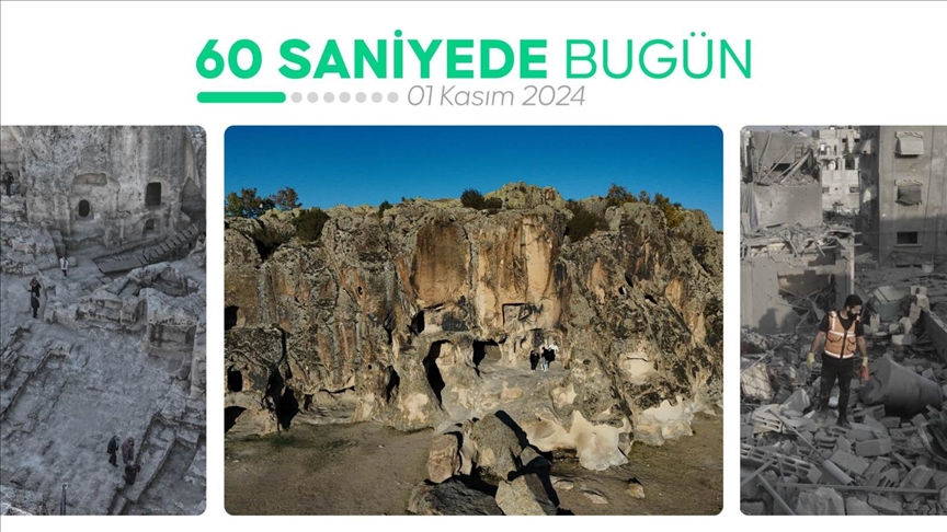 60 saniyede bugün (01 Kasım 2024)