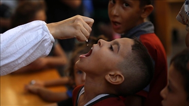 WHO chief says polio vaccination in northern Gaza resumes on Saturday