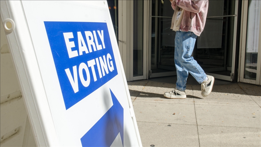 Early voting surge by new voters could sway key US states