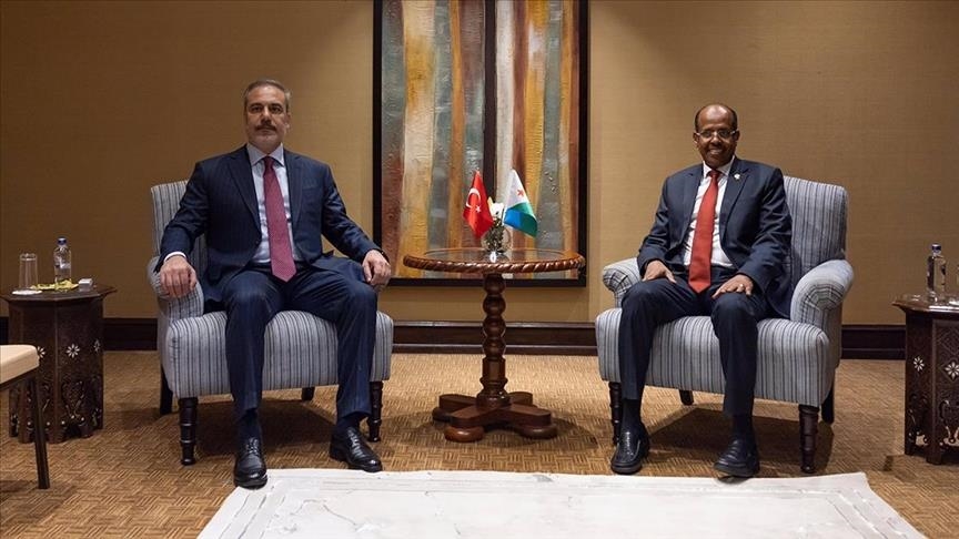 Turkish foreign minister meets with Djiboutian counterpart