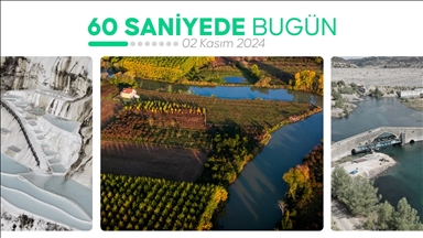 60 saniyede bugün (02 Kasım 2024)