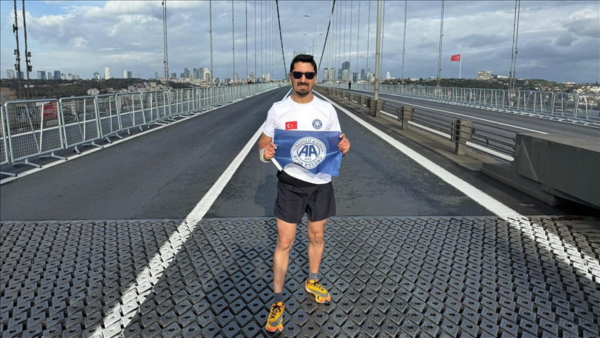 46. İstanbul Maratonu'nda kurumsal koşu yapıldı