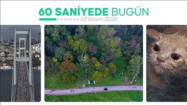 60 saniyede bugün (03 Kasım 2024)