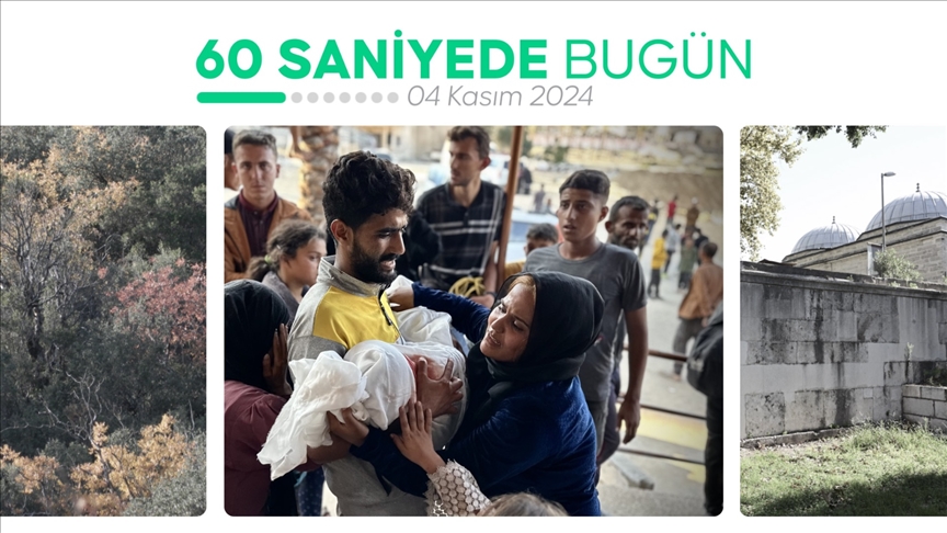 60 saniyede bugün (04 Kasım 2024)