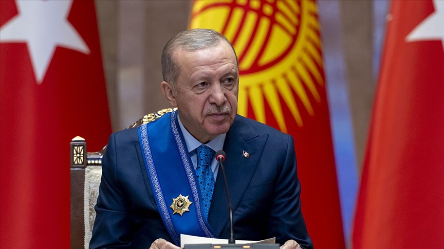 Cumhurbaşkanı Erdoğan: Türk dünyası olarak Gazze'de yaşanan insanlık dramı karşısında güçlü duruş sergilememiz gerekiyor