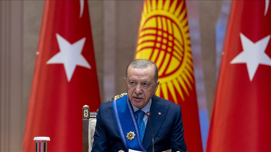 'Eternal brotherhood' between Türkiye, Kyrgyzstan strengthened, President Erdogan says as 19 new agreements signed